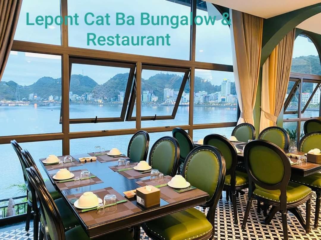Lepont Cat Ba Bungalow Dong Khe Sau Dış mekan fotoğraf